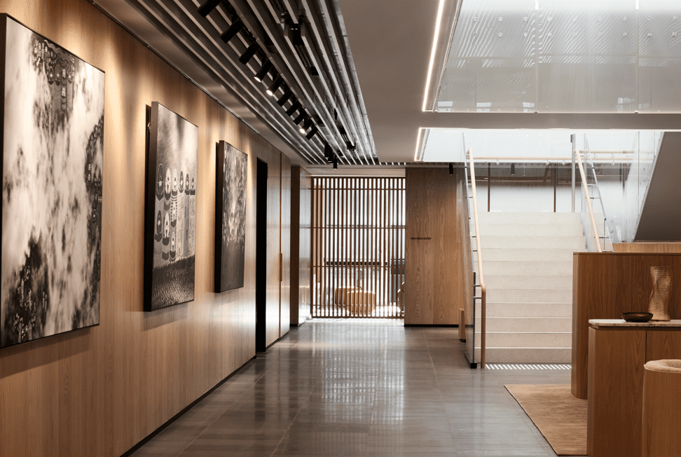 indoor open plan space by Statuo Group